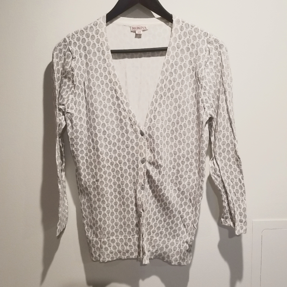 Merona Cardigan Balloon Print
